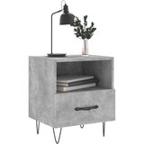 vidaXL Noćni ormarići 2 kom boja betona 40x35x47 5cm konstruirano drvo | shoptok.hr