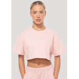 GymBeam Women‘s Mochi Cropped T-Shirt Pink M Cene