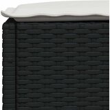  4-dijelni set vrtnih sofa od poliratana s jastucima crni | shoptok.hr