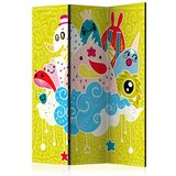  Paravan u 3 dijela - Happy Creatures [Room Dividers] 135x172 | shoptok.hr