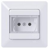 MIKRO IP44 Utičnica Mikro (Bijele boje, Plastika, 16 A) | shoptok.hr