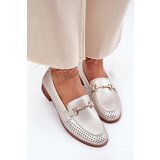 S. BARSKI Leather Women's Moccasins With Decoration On Flat Heel S.Barski | shoptok.hr