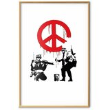  Plakat - CND Soldiers 40x60 Zlatni okvir s margom | shoptok.hr