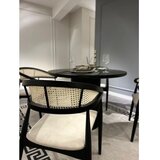 Hanah home trpezarijski sto i stolice moon black white | ePonuda.com