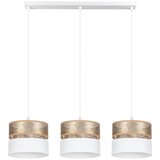  Luster na sajli LIMA 3xE27/60W/230V zlatna/bela | Eponuda.com