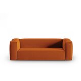Cosmopolitan Design Narančasta baršunasti sofa 200 cm Mackay – Cijene