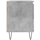 vidaXL TV omarica betonsko siva 104x35x50 cm inženirski les | Shoptok.si