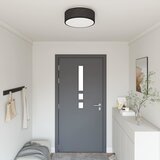  Stropna svjetiljka Crna 38 x 38 x 13,5 cm tkanina | shoptok.hr