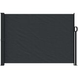vidaXL Zložljiva stranska tenda črna 140x500 cm | Shoptok.si