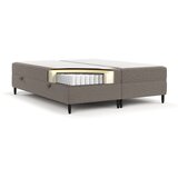 Maison de Rêve Rjava boxspring postelja s prostorom za shranjevanje 160x200 cm Malte – | Shoptok.si