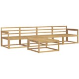  Set vanjskih sofa 5 pcs Bijela 79 x 79 x 37 cm | shoptok.hr