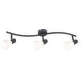 Rabalux Plafonska Spot lampa Soma, 3xE14, Crna Cene