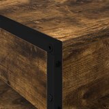  Kava Stol Dimni hrast 80 x 50 x 40 cm Konstruirano drvo | Eponuda.com