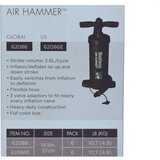 Bestway Pumpa za madrace Air Hammer, ručna pumpa 2,8L | shoptok.hr