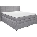 MID.YOU POSTELJA BOXSPRING 180 cm x 200 cm , svetlo siva | Shoptok.si