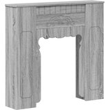  Okvir za kamin Siva Sonoma 93 x 20 x 89 cm Konstruirano drvo | shoptok.hr
