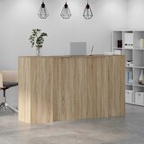  Recepcijski stol 180x50x103,5 cm od konstruiranog drva | shoptok.hr