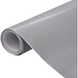 vidaXL Folija za avto 2 kosa 4D srebrna 100x150 cm, (21260480) | Shoptok.si