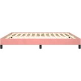  Okvir za krevet ružičasti 160x200 cm baršunasti | shoptok.hr