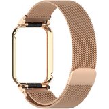 INF kovinski okvir xiaomi band 9 pro z milanskim paščkom - roževo zlato, (21685056) | Shoptok.si