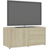 TV ormarić boja hrasta sonome 80 x 34 x 36 cm konstruirano drvo | shoptok.hr