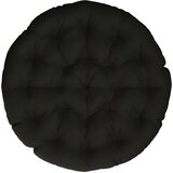  Papasan jastučić VIANEN 100% poliester Crna Ø 130 x 12 cm - Crna 130 x 130 x 12 cm Cijene
