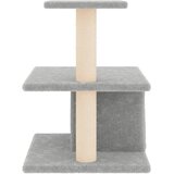  Penjalica za mačke sa stupovima za grebanje svjetlosiva 48 cm | shoptok.hr