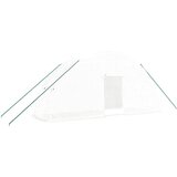 The Living Store Rastlinjak z jeklenim ogrodjem bel 12 m² 6x2x2,85 m - Rastlinjak, (21418963) | Shoptok.si