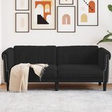 vidaXL Dvosjed crni baršunasti | shoptok.hr