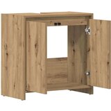 vidaXL Ormarić za umivaonik smeđa boja hrasta 60x33x60 cm drveni | shoptok.hr