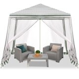  Vrtni paviljon 3x3m bijeli | shoptok.hr