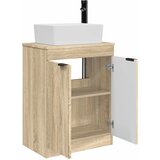 Kupaonski umivaonik s sudoperom Hrast sonoma 54 x 35 x 83 cm | shoptok.hr