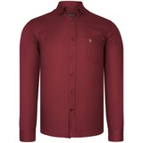 Dewberry G985 MEN'S SHIRT-BURGUNDY Cene