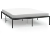 Metalni okvir za krevet crni 160x200 cm | Shoptok.si