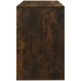 vidaXL Pisalna miza dimljeni hrast 101x50x76,5 cm iverna plošča | Shoptok.si