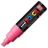 POSCA Uni flomaster; konica 8 mm prirezana; pink, (21290554) Cene