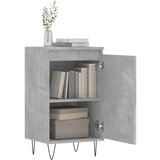 vidaXL Komoda 2 kosa betonsko siva 40x35x70 cm inženirski les | Shoptok.si