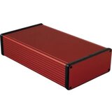 Hammond Electronics Profilno kućište, aluminij, crvena boja 220 x 125 x 51.5 1455Q2201RD 1 kom. Cijene