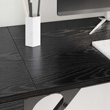  Računalni stol Crni hrast 131 x 48 x 75 cm Konstruirano drvo | shoptok.hr