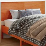 vidaXL Uzglavlje voštano smeđe 160 cm od masivne borovine | shoptok.hr