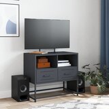 TV ormarić antracit 68x39x60,5 cm čelik | shoptok.hr