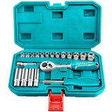 Total 20-dijelni set alata nasadnih ključeva 1/4" SMALL, 1kg / INDUSTRIAL (THT141201) Cijene