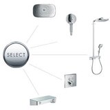 Hansgrohe ShowerSelect mešač termostatski za tuš kadu 2 funkcije zlatni 15763990 Cene