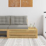 Vanjski krajnji kauč s jastukom Bijela 115 x 83 x 73 cm Cijene