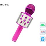 Blow Karaoke mikrofon z zvočnikom PRM402, 5W, brezžični, roza (Blush Pink), (5000061228) | Shoptok.si