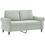  3-dijelni set sofa s jastucima svjetlosivi baršunasti | shoptok.hr