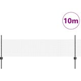 vidaXL set ograje 2 dela Siva Pocinkano jeklo 10 x 0.5 m | Shoptok.si