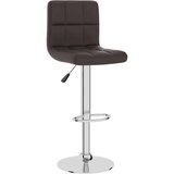 vidaXL Barski stolček rjavo umetno usnje, (20968054) | Shoptok.si