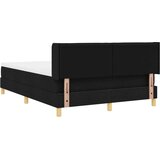 Box Postelja z vzmetnico z vzmetnico Črna 200 x 140 cm Poliester, (5000141828) | Shoptok.si
