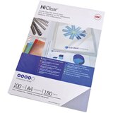 Korice za spiralni uvez 180my pvc a4 pk100 gbc ce011880e prozirne | Shoptok.si